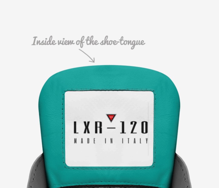 XXXXXXX custom made in Italy shoes by Kvn Elvn | Tongue view