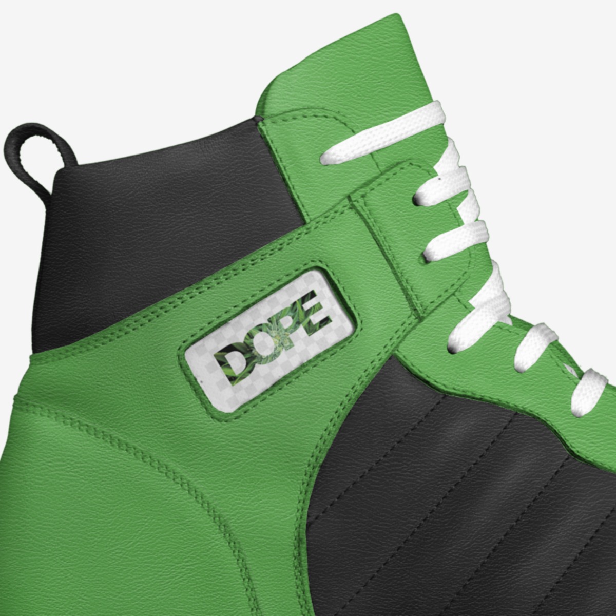Izzi's custom made in Italy shoes by Theo Aragon | Detail view
