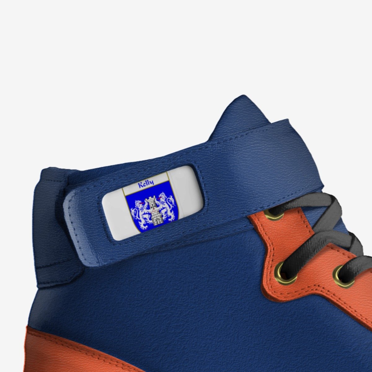 City of champions  custom made in Italy shoes by Aidan Kelly | Detail view