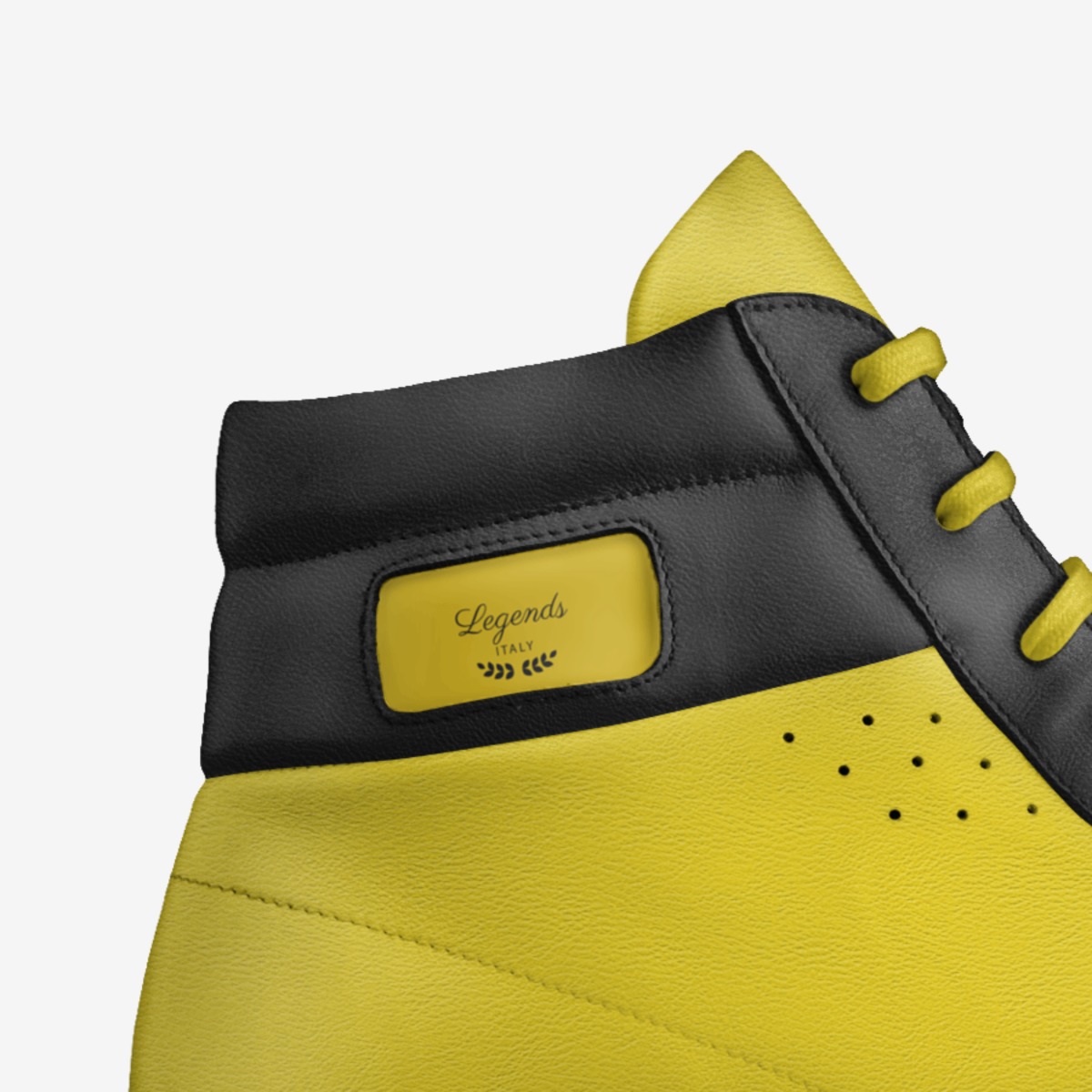Legends custom made in Italy shoes by Throne Fleming | Detail view
