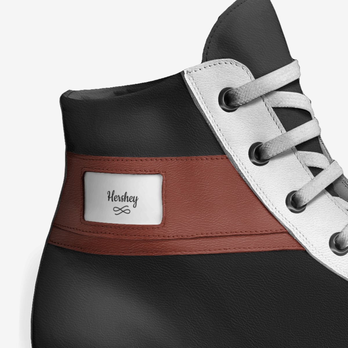 hershey custom made in Italy shoes by Santiagojiemen | Detail view