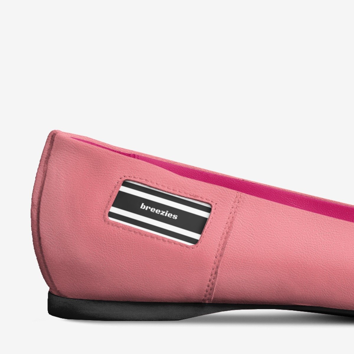 breezies custom made in Italy shoes by Brianna Owens | Detail view