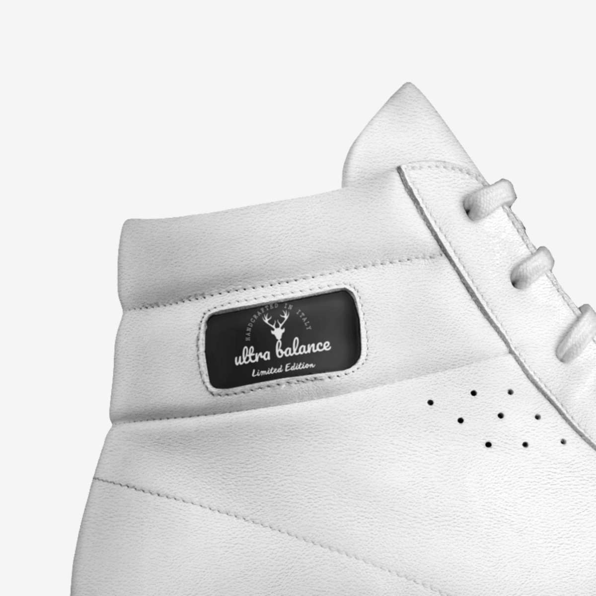 ultra balance custom made in Italy shoes by Carson Ballance | Detail view