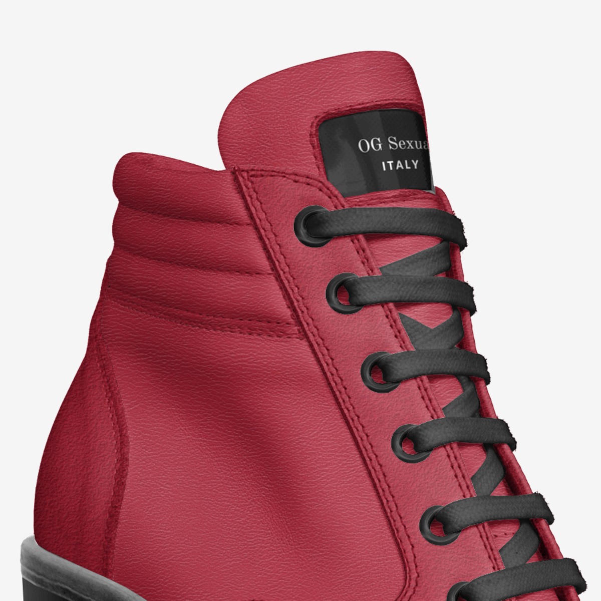 OG Sexual custom made in Italy shoes by Samanta Madonna | Detail view
