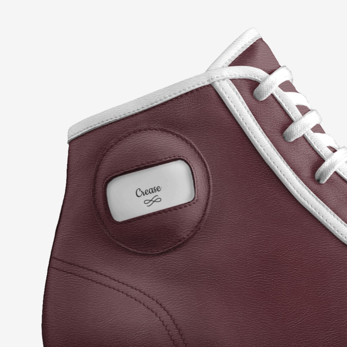 Crease  custom made in Italy shoes by Quentin Adams | Detail view