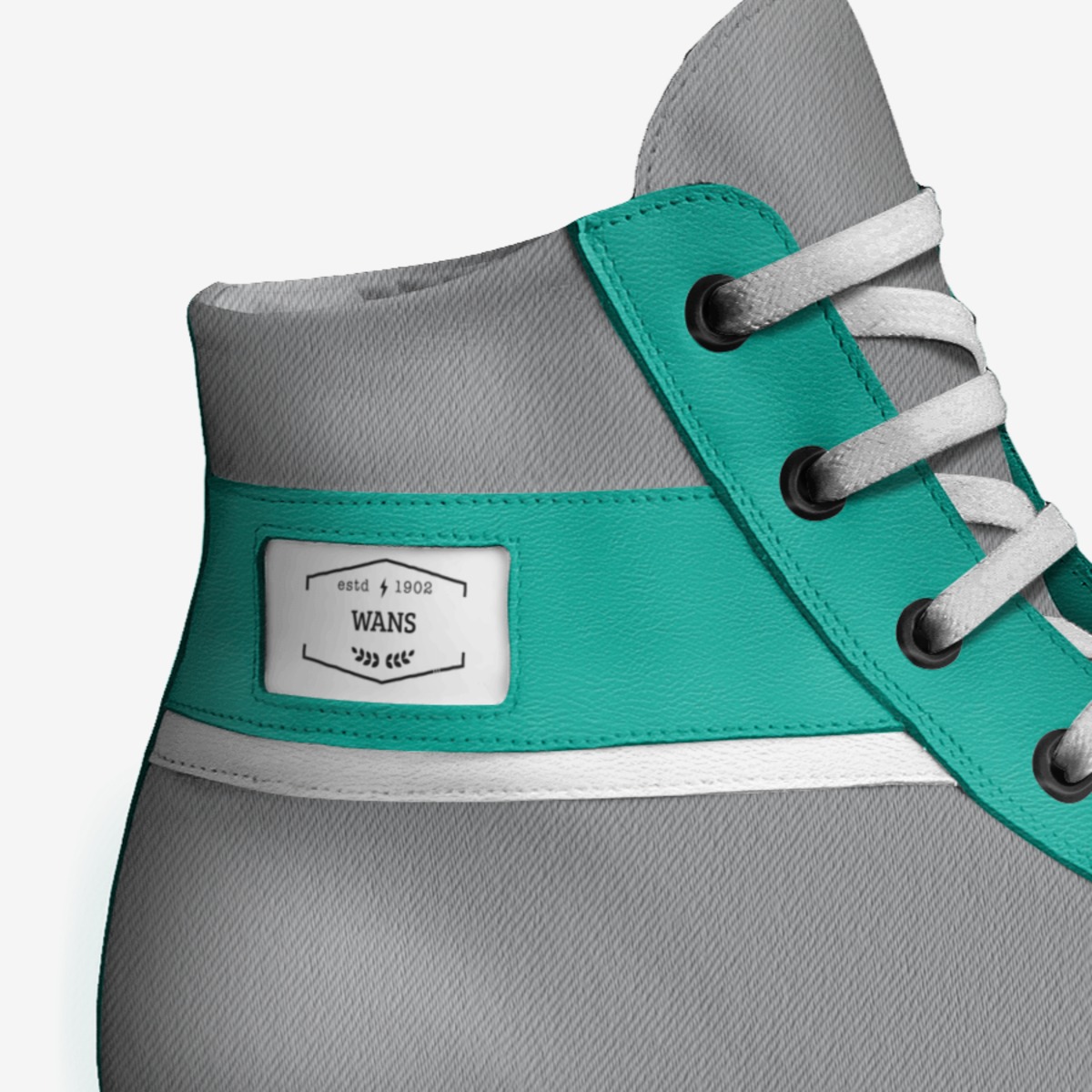 wans custom made in Italy shoes by Caroline Mcdevitt | Detail view