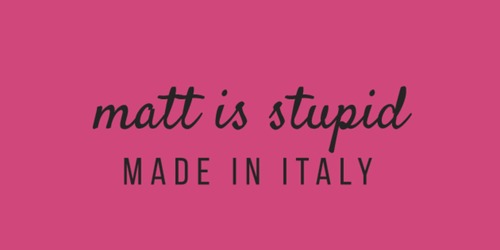 matt is stupid  A Custom Shoe concept by Matthew Kelly