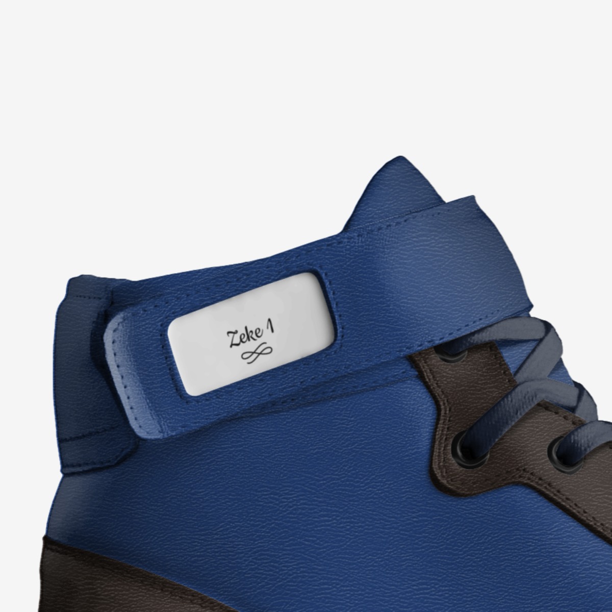 Zeke 1 custom made in Italy shoes by Zyaaron Malik Shepherd | Detail view