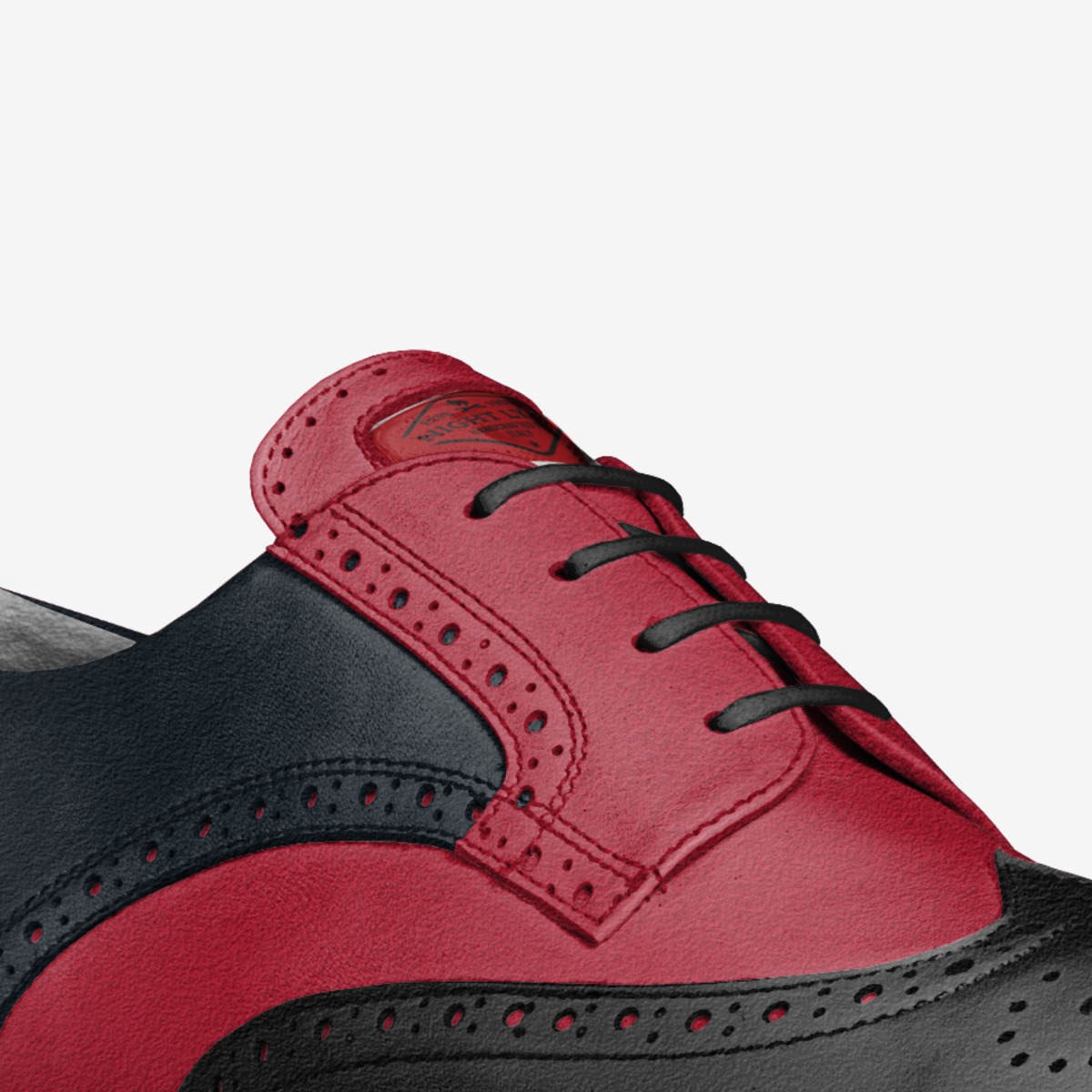 Night Lyfe custom made in Italy shoes by Natasha Robinson | Detail view