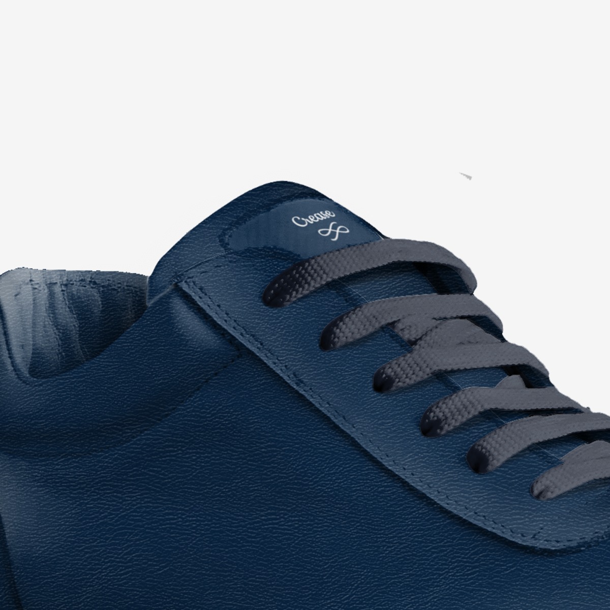 Crease custom made in Italy shoes by Quentin Adams | Detail view