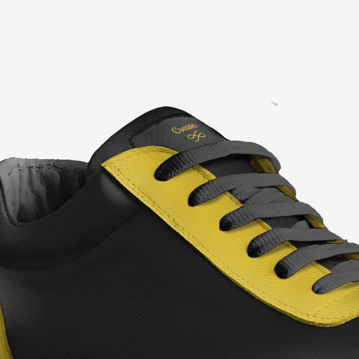 Crease custom made in Italy shoes by Quentin Adams | Detail view