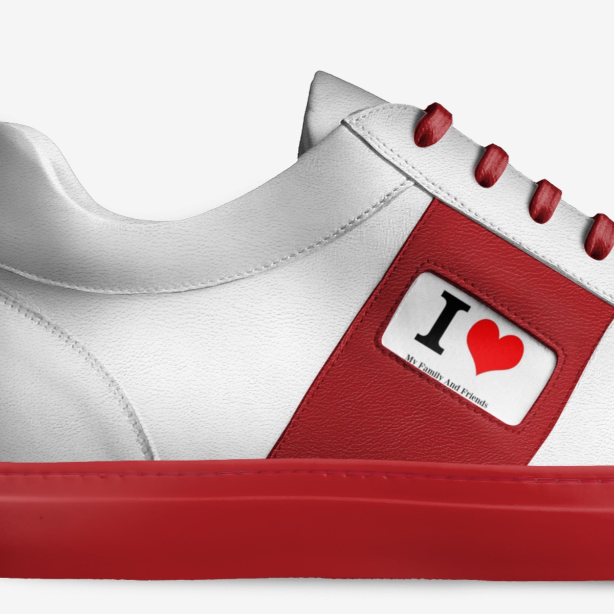 ILoveMyFamilyAndFirend custom made in Italy shoes by I Love My Family And Friends   | Detail view