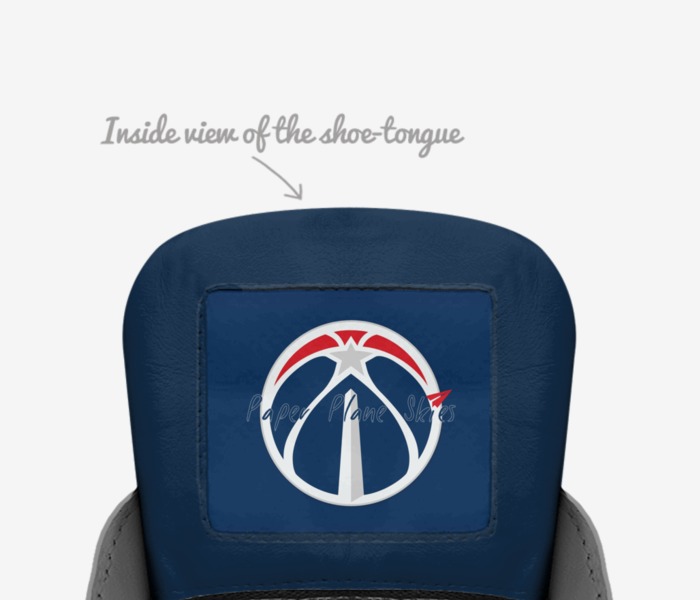 DC Flights (Away) custom made in Italy shoes by Roger Burley | Tongue view