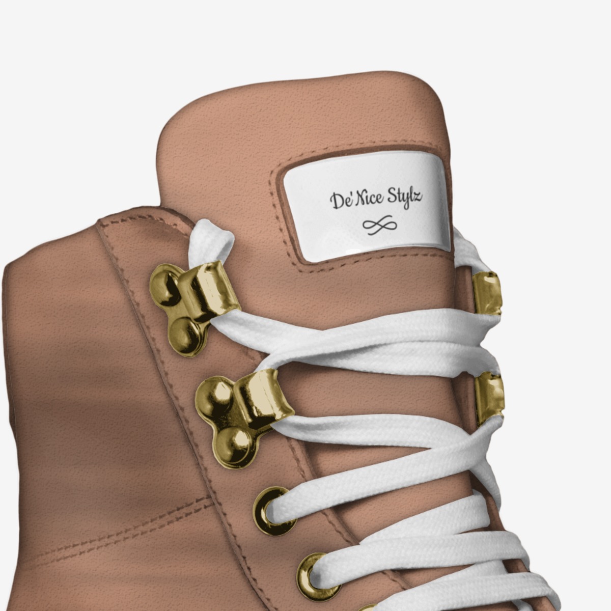 De'Nice Stylz custom made in Italy shoes by Natasha Robinson | Detail view