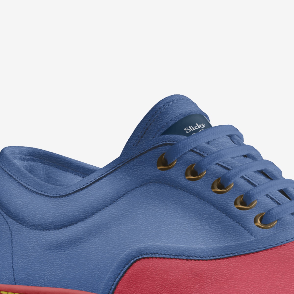 Slicks custom made in Italy shoes by Abdulwasay Mohsen | Detail view