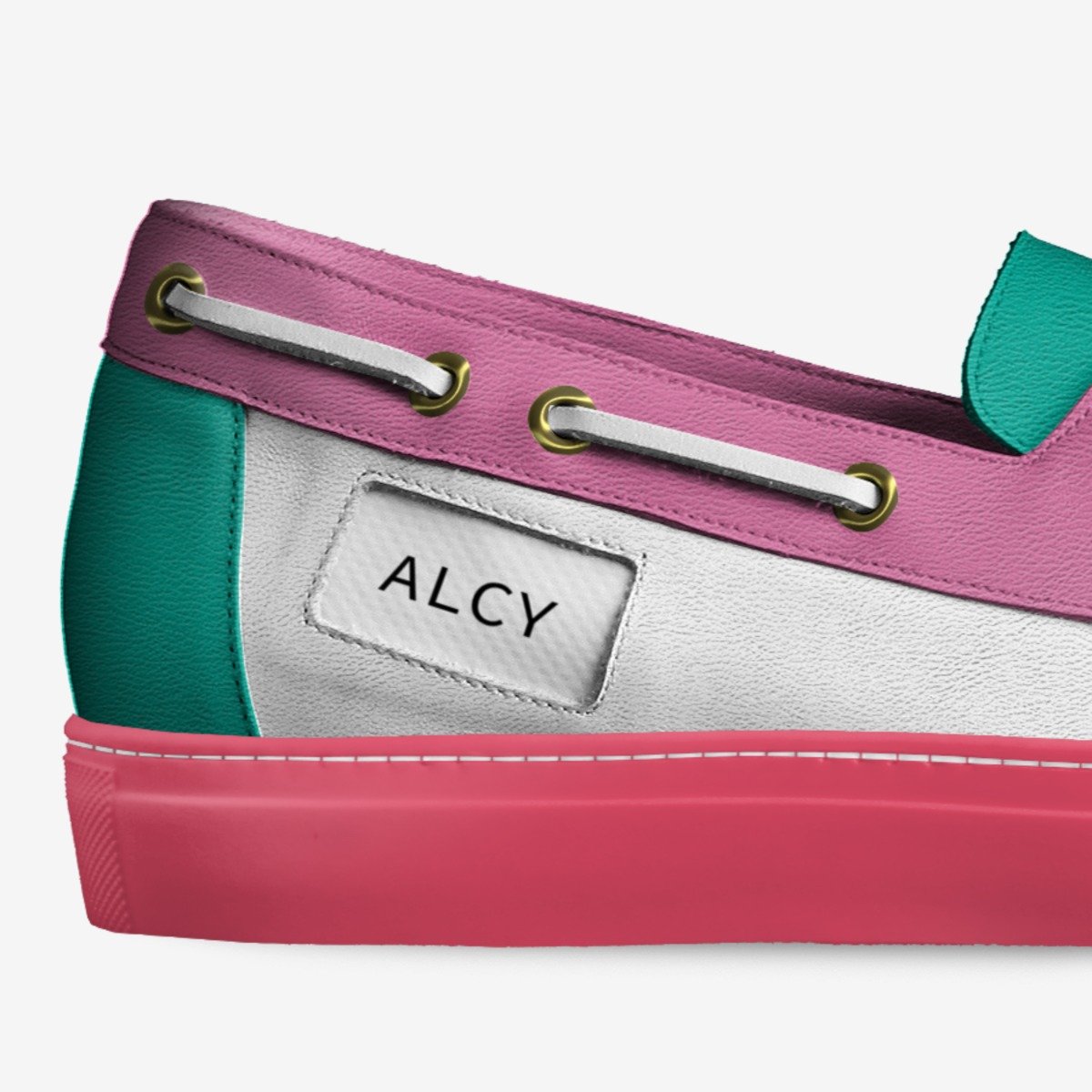 ALCY custom made in Italy shoes by Amber Li | Detail view
