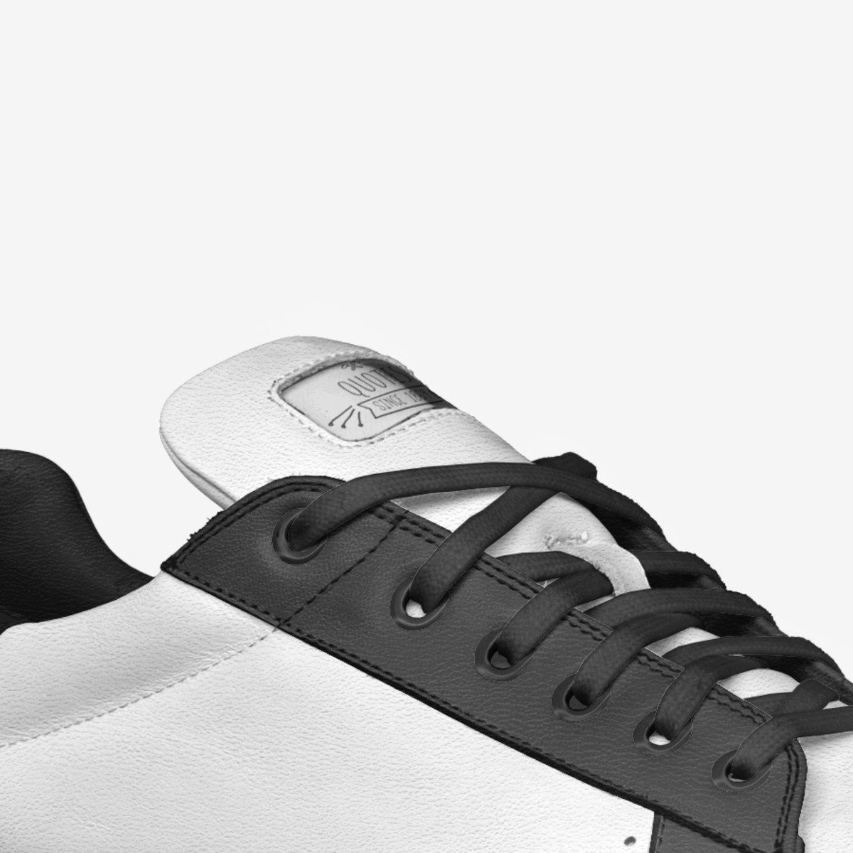 quotes custom made in Italy shoes by Martha Serra | Detail view