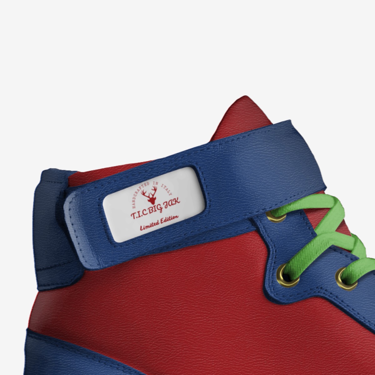 T.I.C BIG JAK custom made in Italy shoes by Jadon Alexander Kytle | Detail view