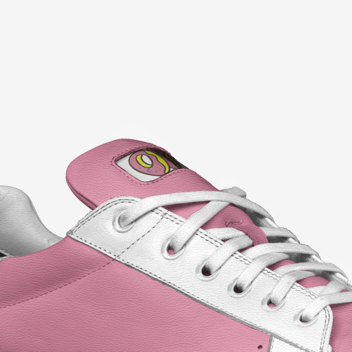 Odd Future custom made in Italy shoes by Fin Thomps | Detail view