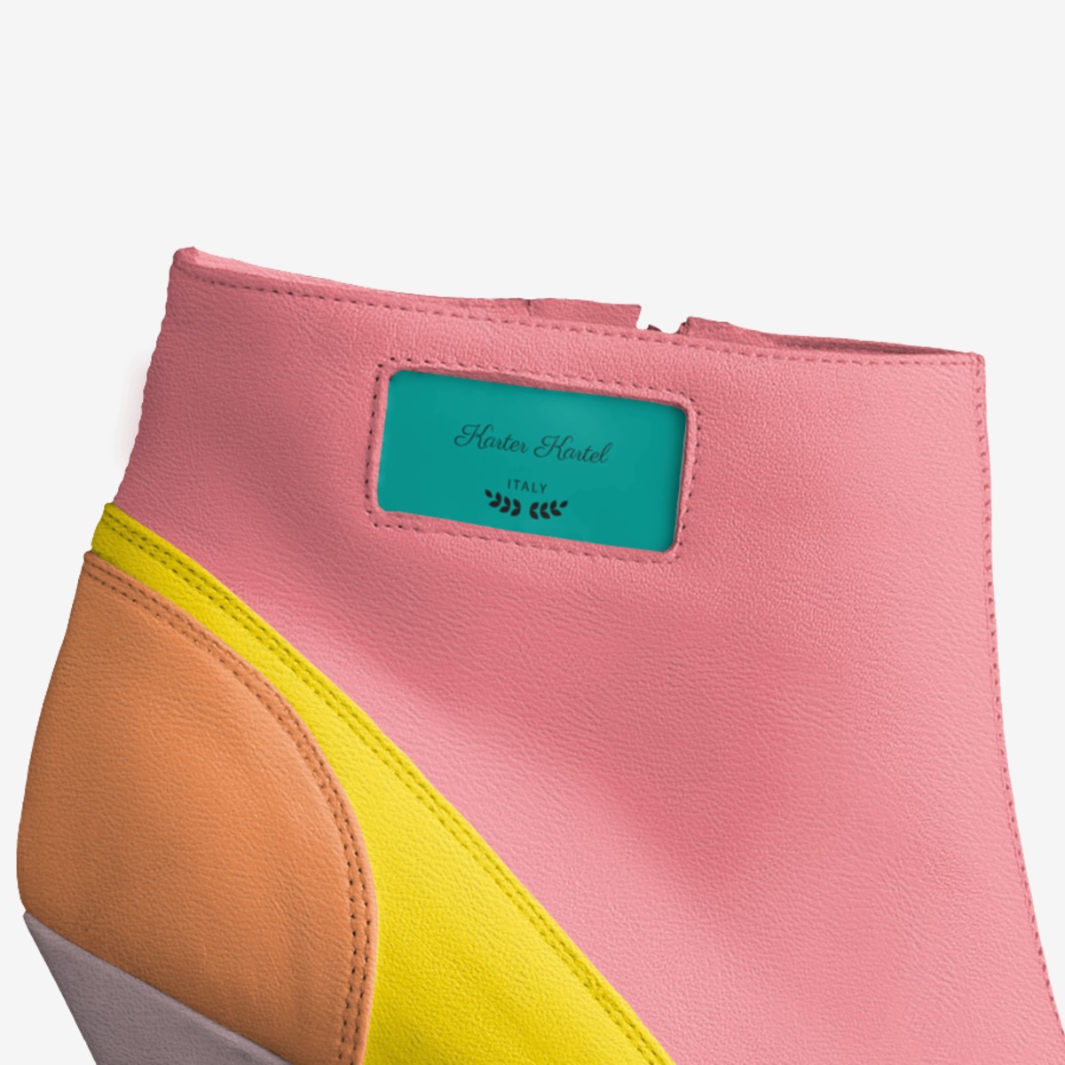 Karter Kartel custom made in Italy shoes by Azia | Detail view