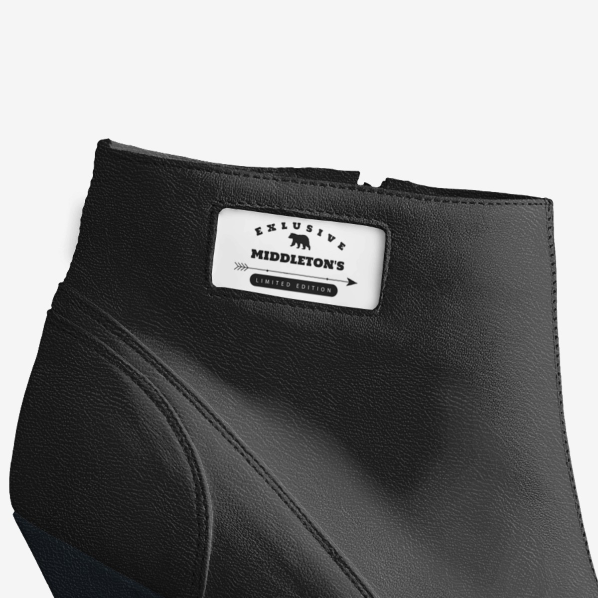 Middleton's custom made in Italy shoes by Isaac Middleton | Detail view
