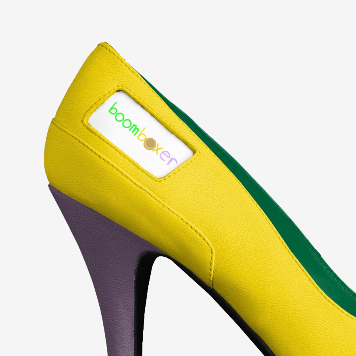 BoomBoxer shoes custom made in Italy shoes by Caelan Adrianne Jacks | Detail view
