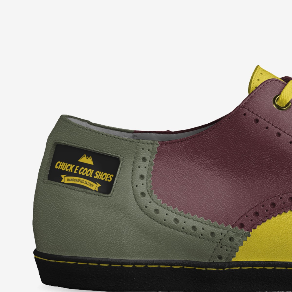 chuck E cool shoes custom made in Italy shoes by C Cunningham | Detail view
