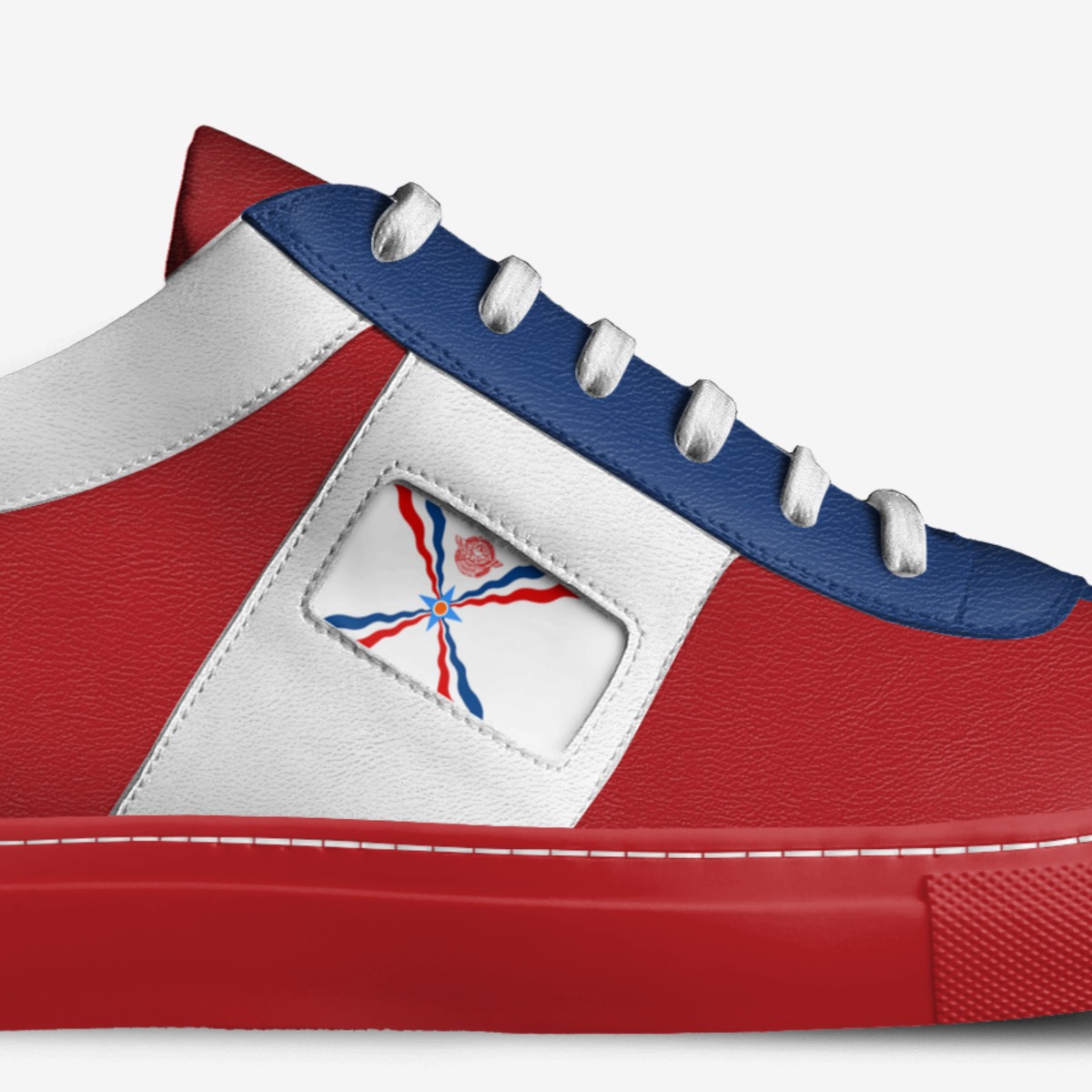 Assyrian custom made in Italy shoes by Nino Kamber | Detail view
