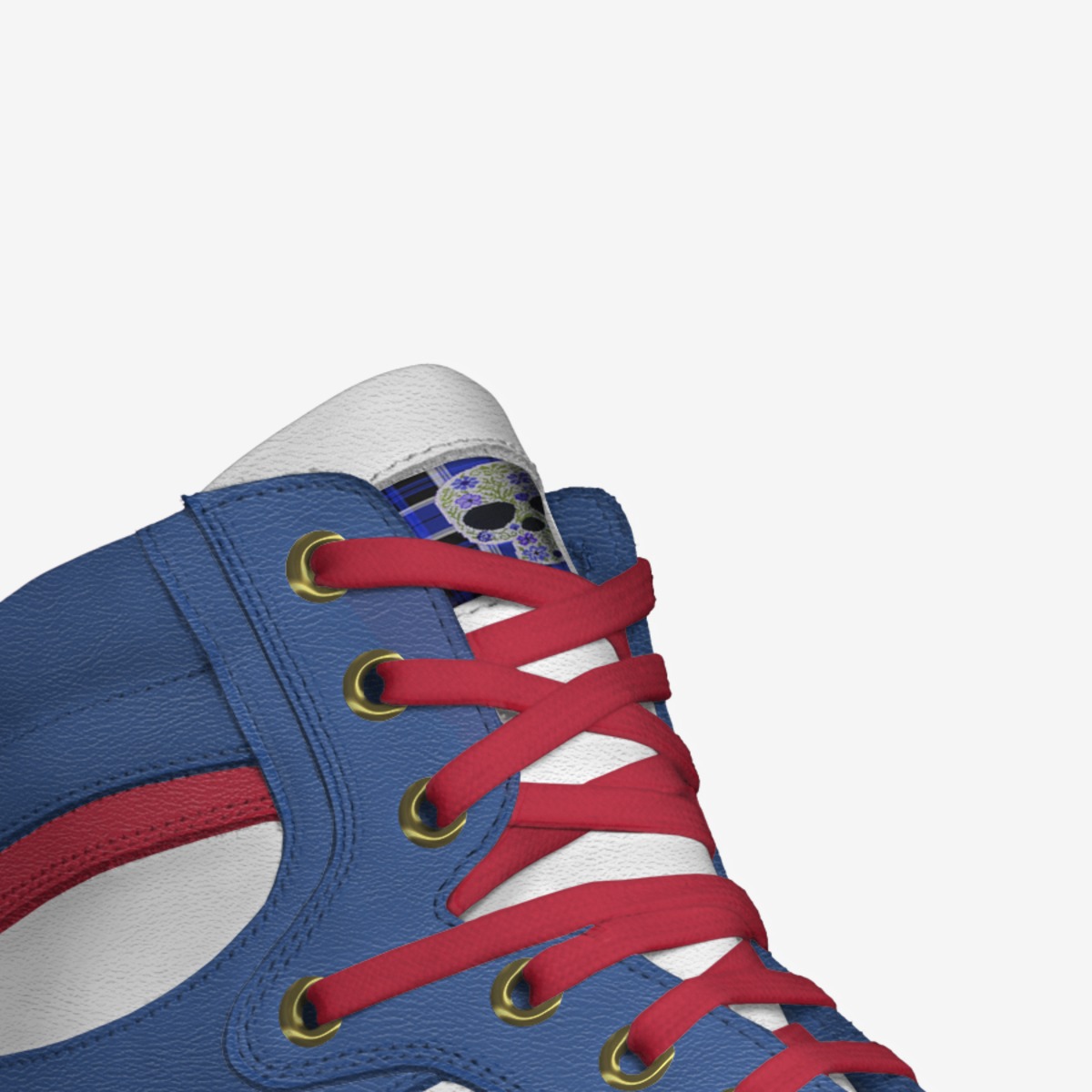 MODO StarScream custom made in Italy shoes by Kasi Reeves | Detail view