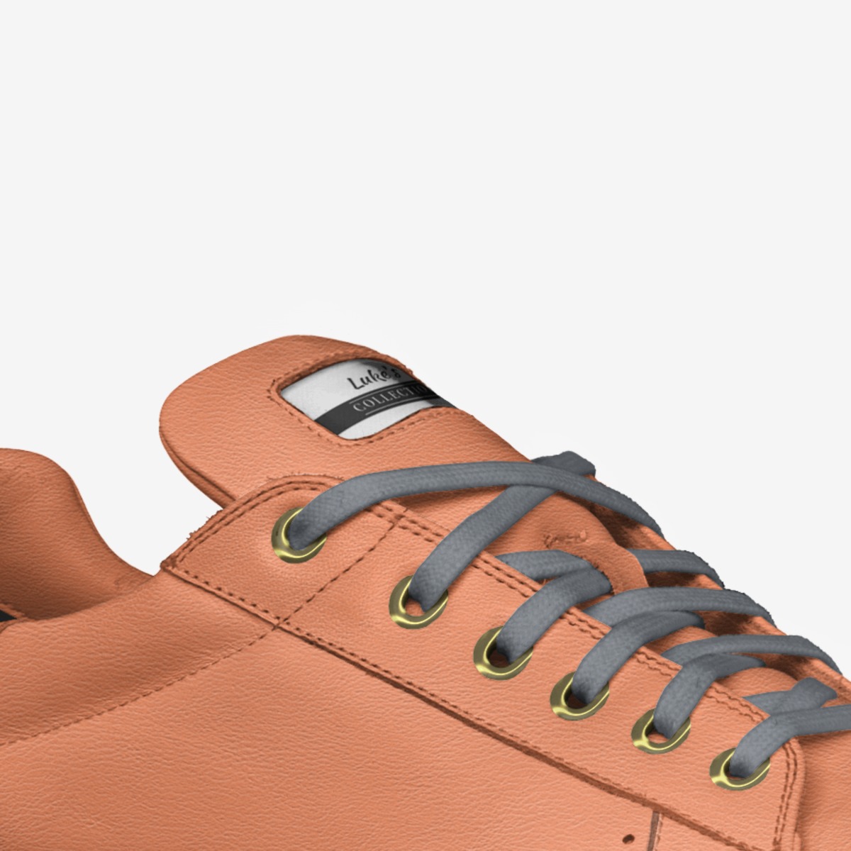 Luke's custom made in Italy shoes by Zach Turner | Detail view