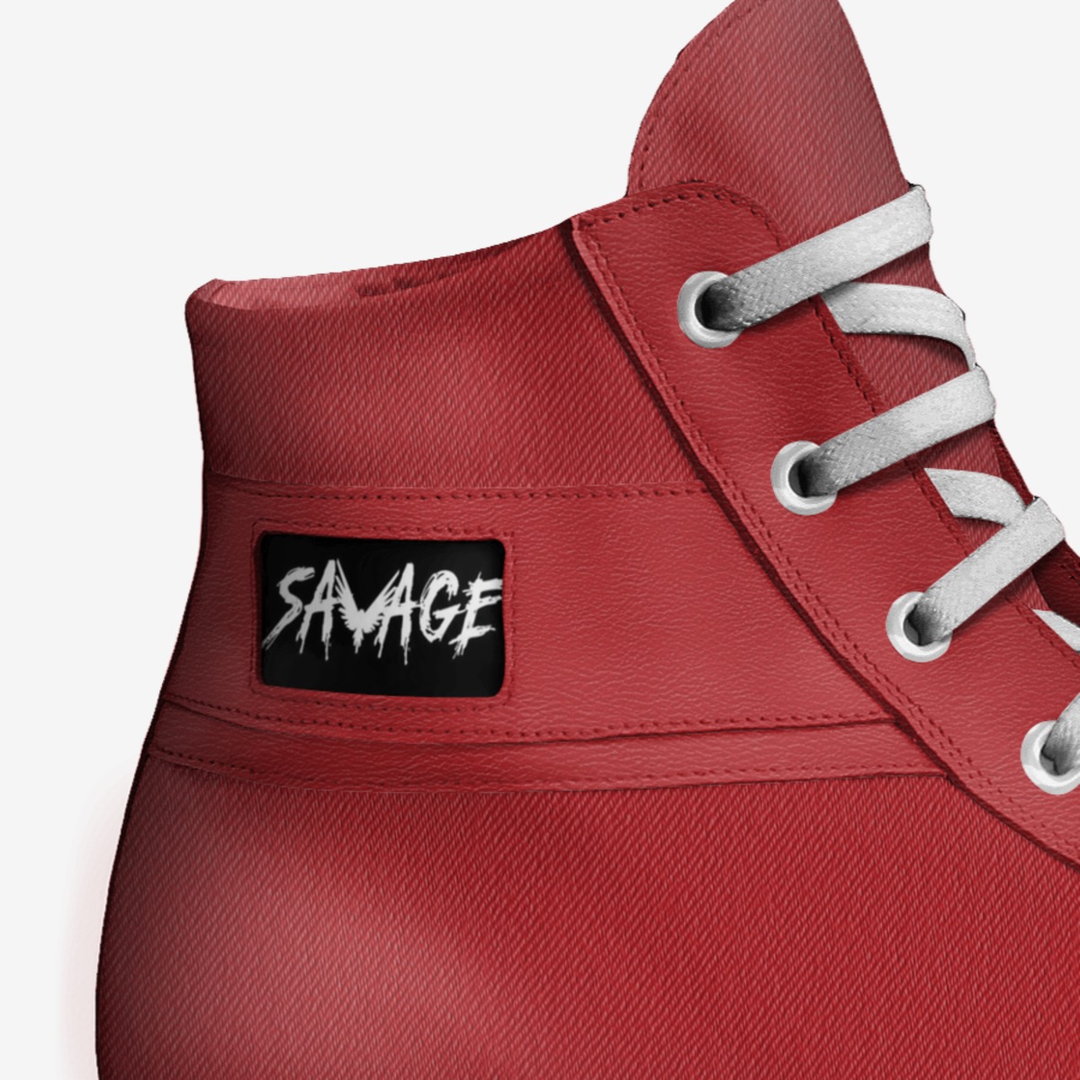 Gorillaz design custom made in Italy shoes by Savannah | Detail view