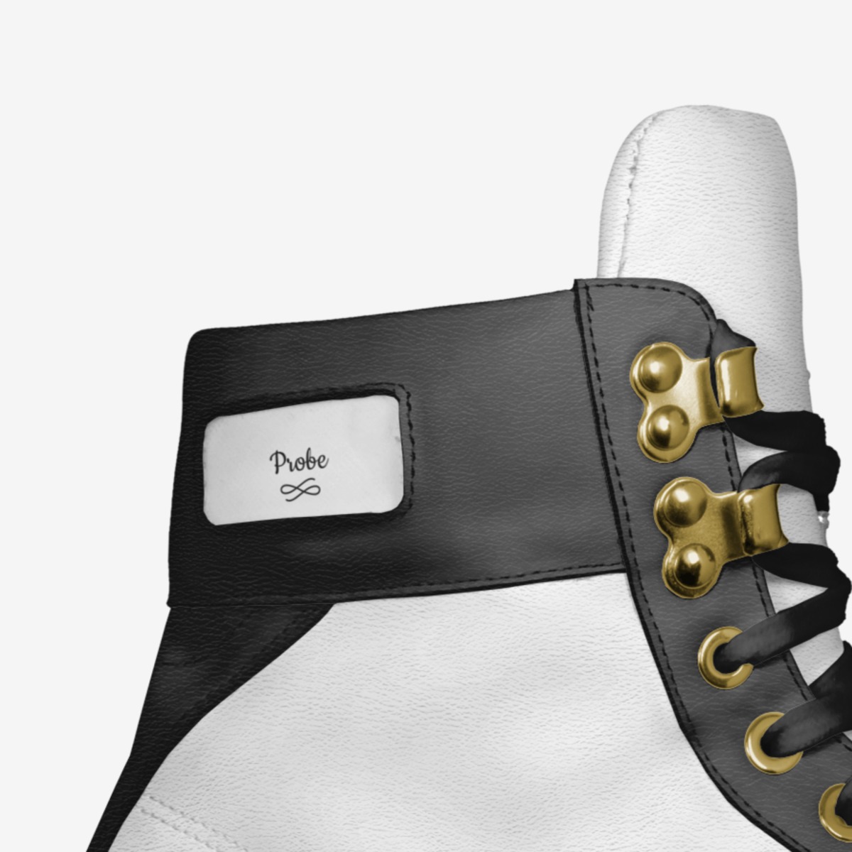 Probe custom made in Italy shoes by Gina Vernon | Detail view