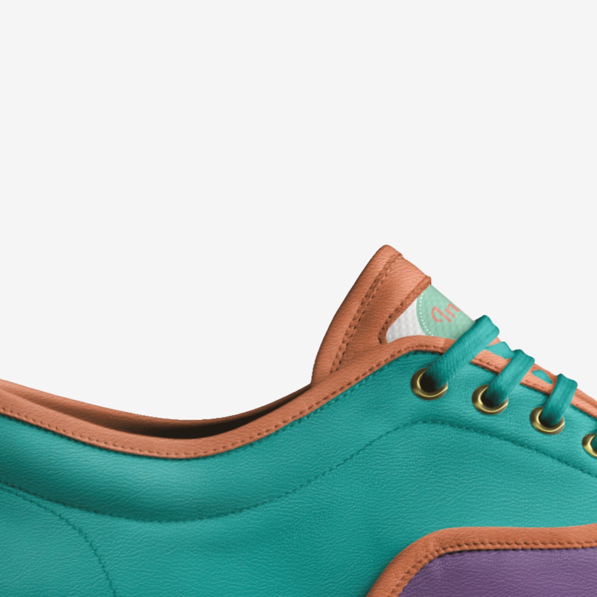 Indie shoes custom made in Italy shoes by K Roshan Ramakrishnan | Detail view