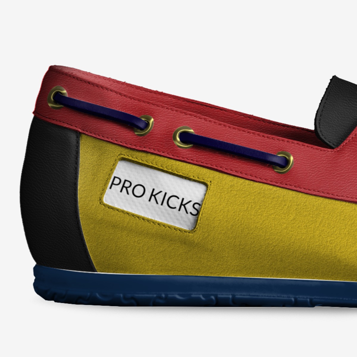 PRO KICKS custom made in Italy shoes by Roxanne Timothy | Detail view