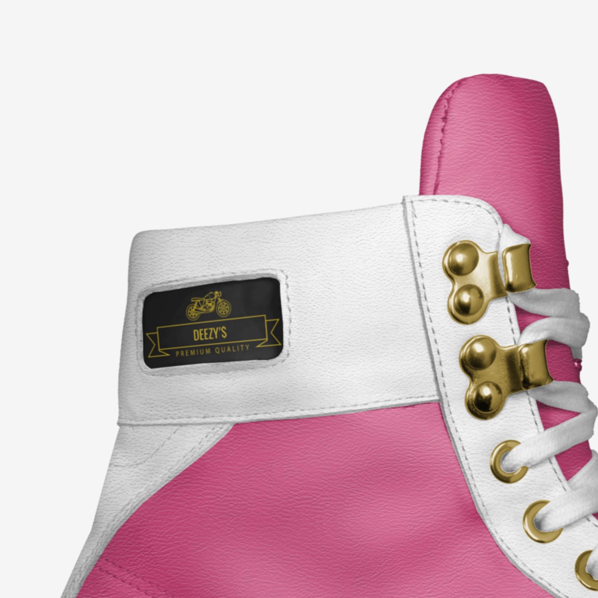 Deezy’$ custom made in Italy shoes by Derrick Dewayne Brent | Detail view