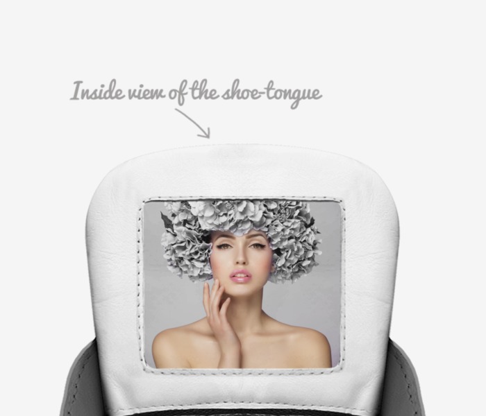 XTYS custom made in Italy shoes by Xtys | Tongue view