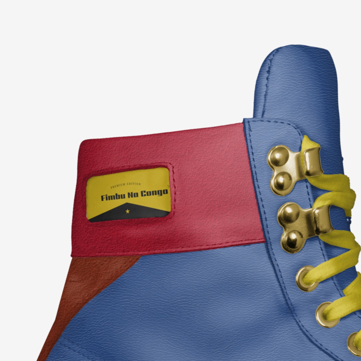 Fimbu Na Congo custom made in Italy shoes by Michel Obame | Detail view