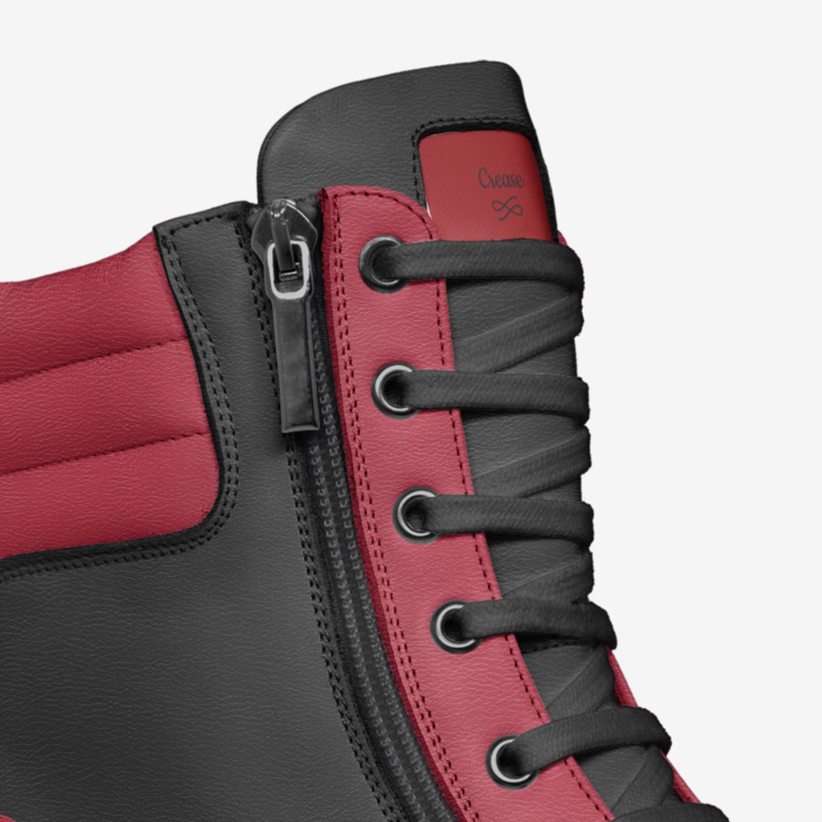 Crease custom made in Italy shoes by Quentin Adams | Detail view