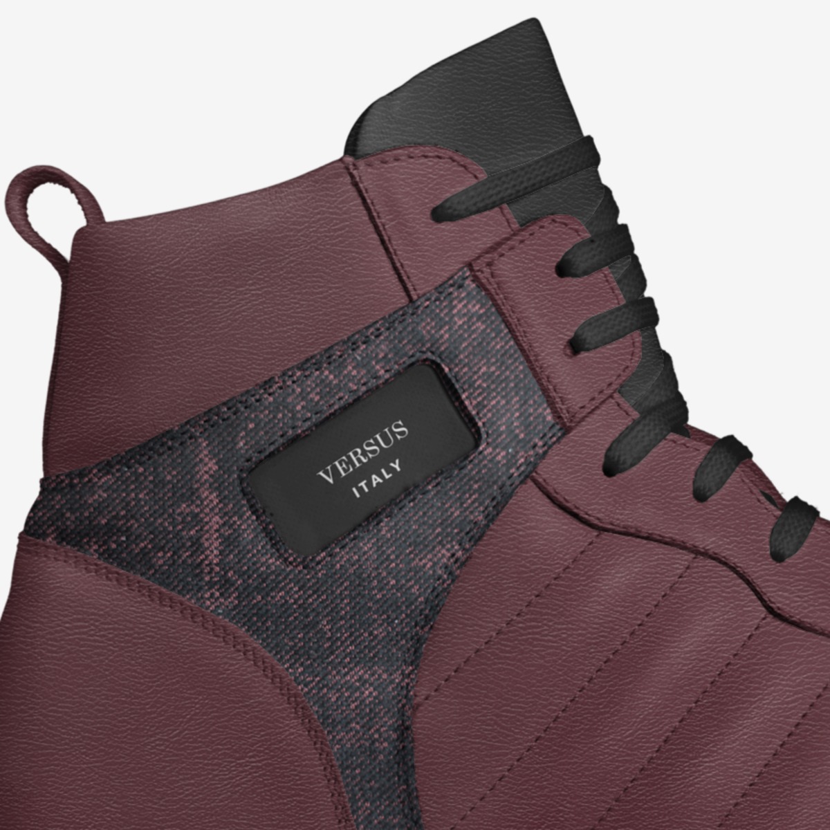 VERSUS custom made in Italy shoes by Marcello Gatto Monticone | Detail view