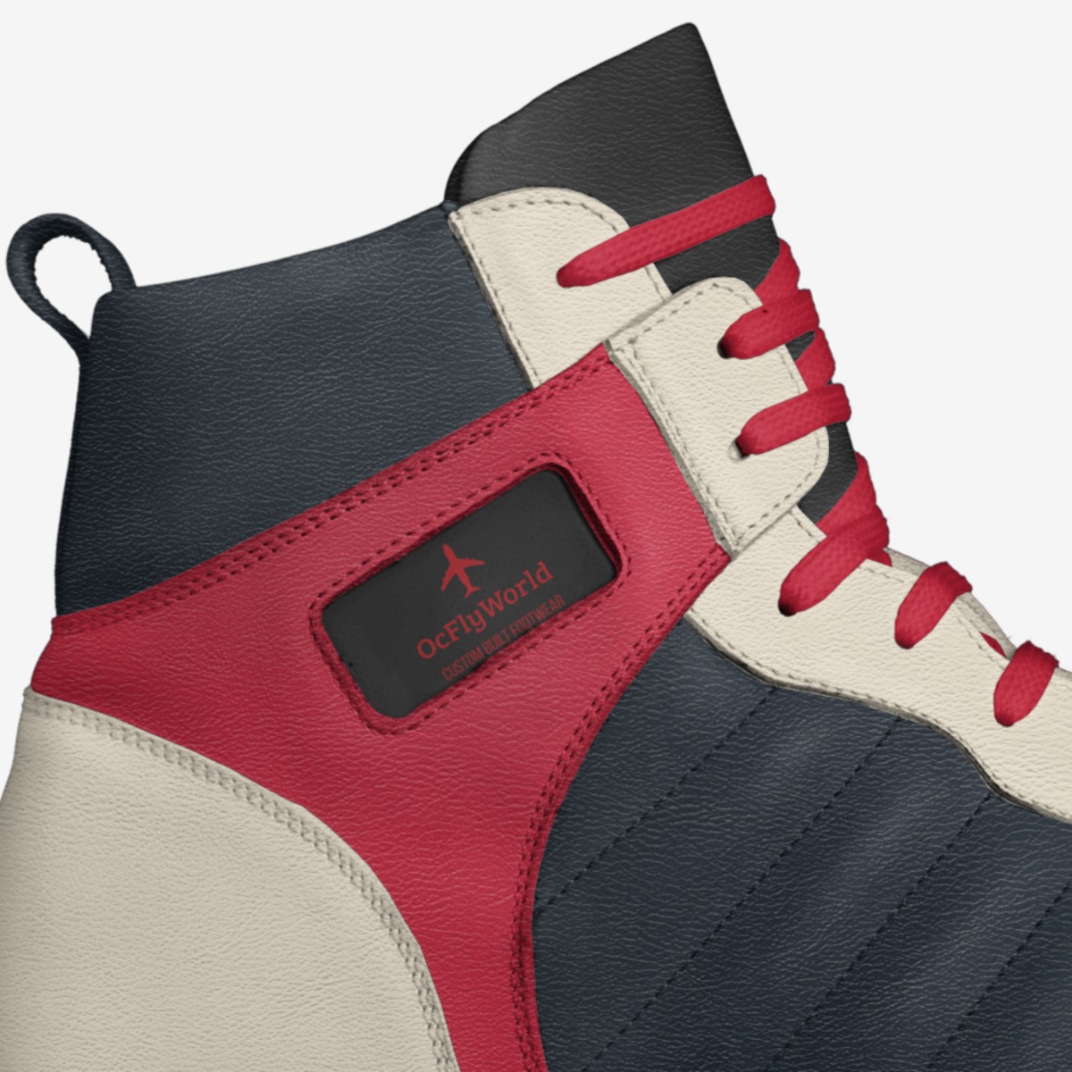 KDs custom made in Italy shoes by Kyree | Detail view