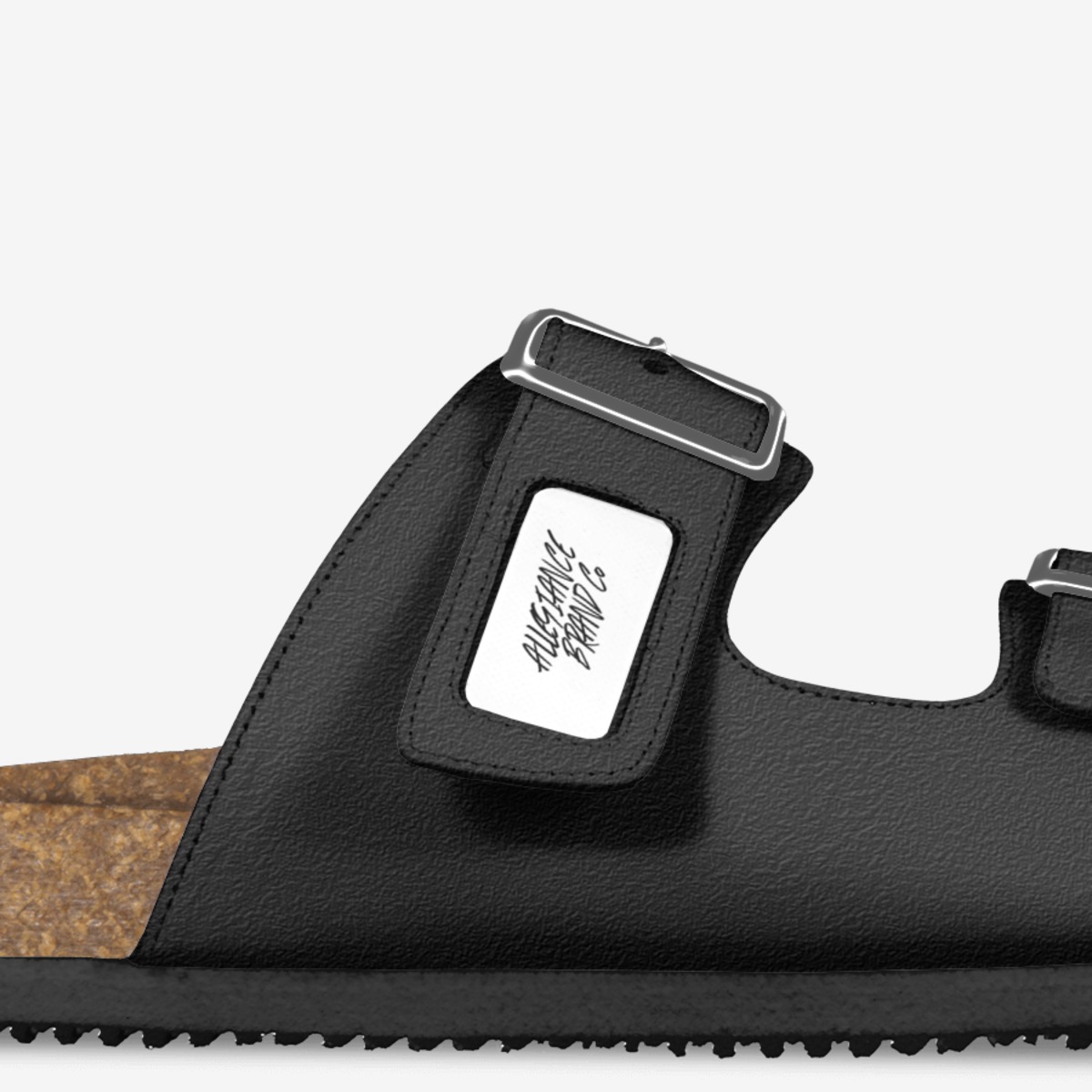 Sandles  custom made in Italy shoes by Tyrone Jordan | Detail view