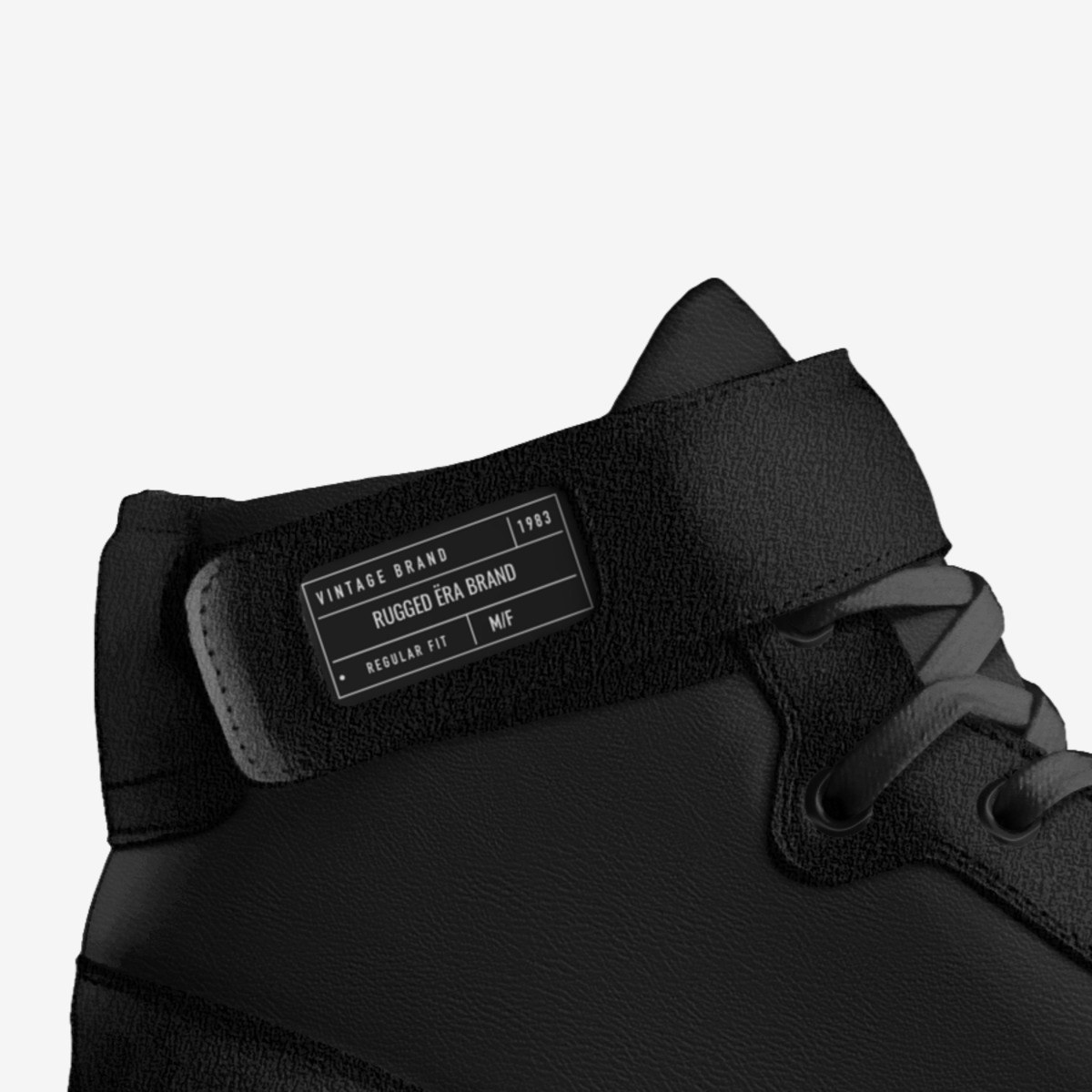 Rugged Ëra Brand  custom made in Italy shoes by Shade Bowman | Detail view