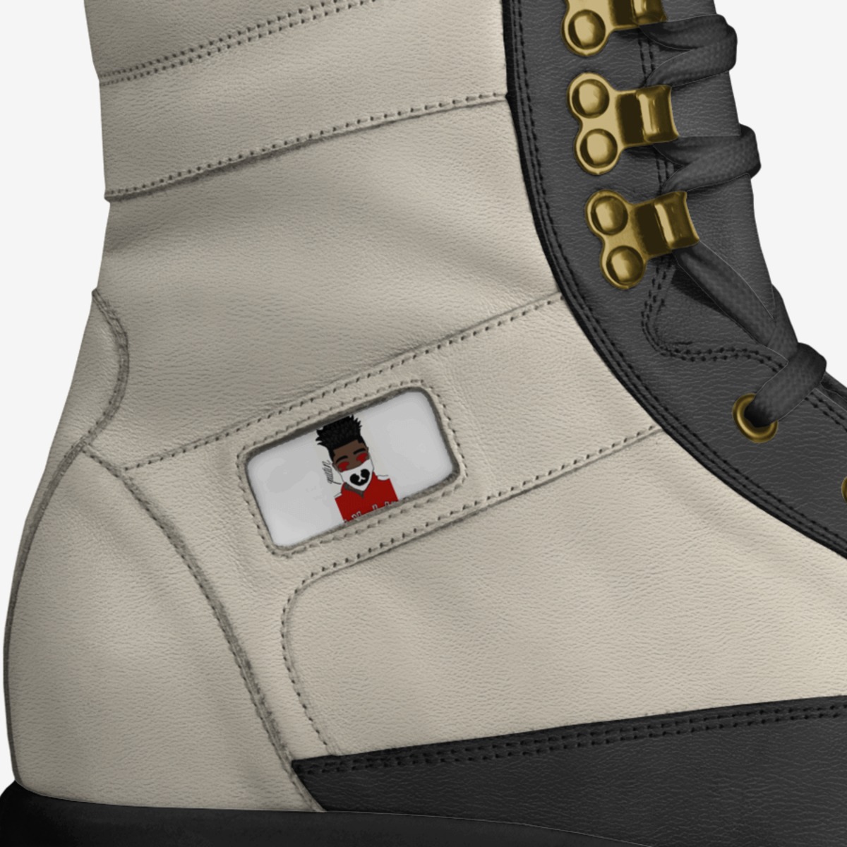 JW custom made in Italy shoes by Jaiden Wynn | Detail view