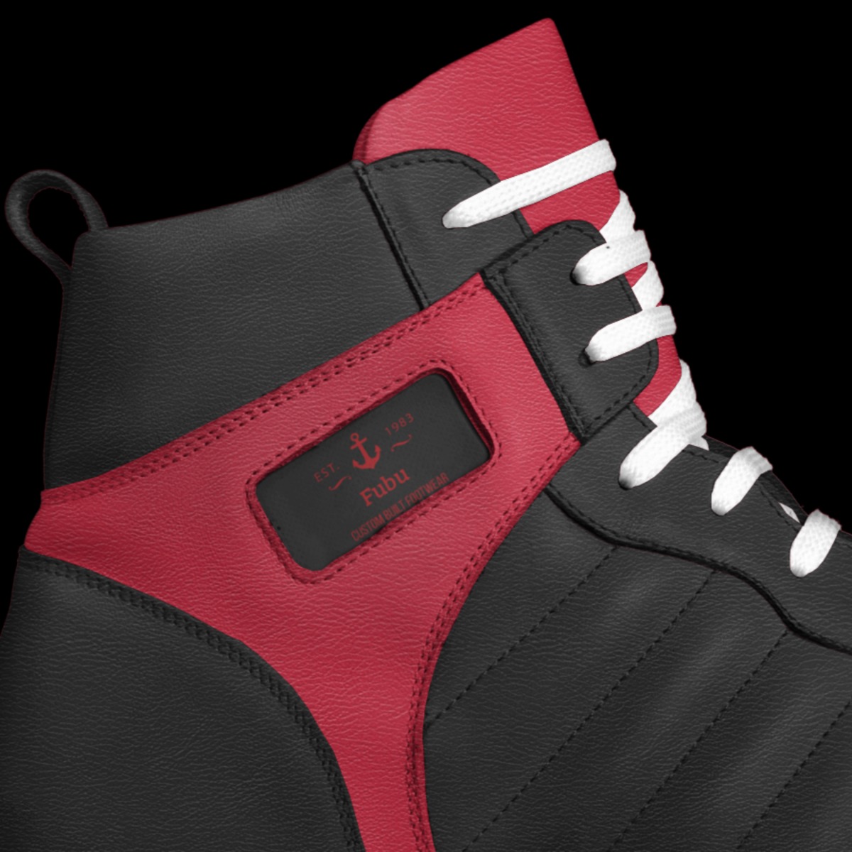 Red fubu shoes store