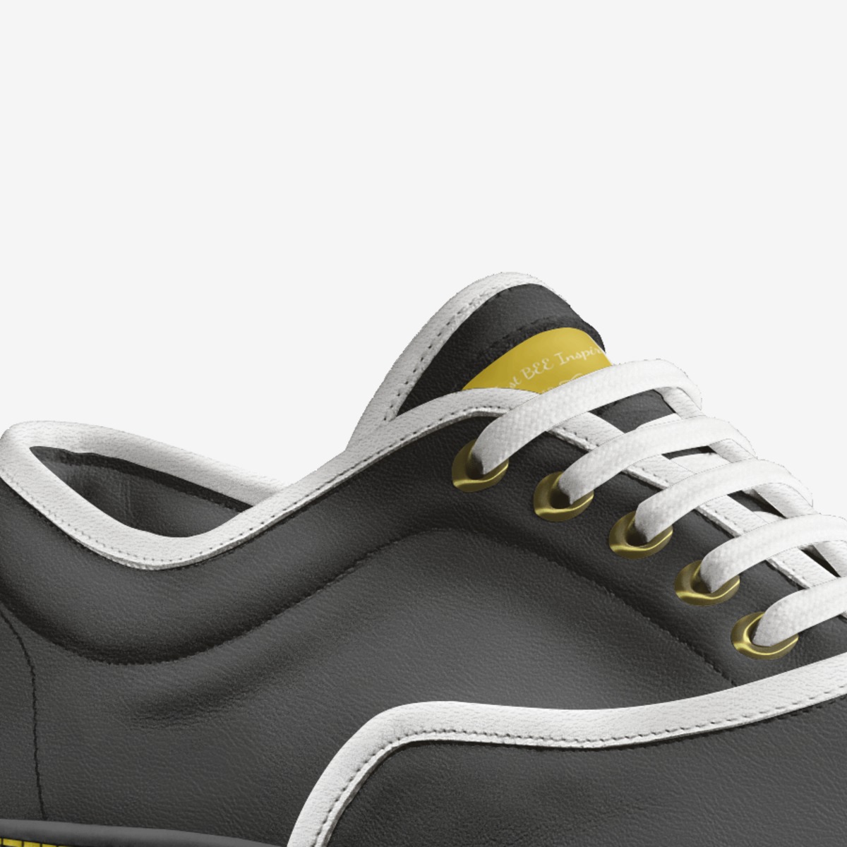 Just BEE Inspired  custom made in Italy shoes by Takisha C. Dial | Detail view