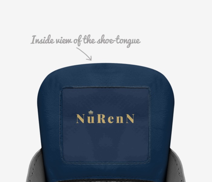 NuRenN custom made in Italy shoes by Doron Jamil | Tongue view