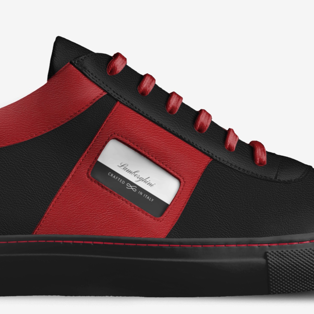 Lamborghini  custom made in Italy shoes by Joaquin | Detail view