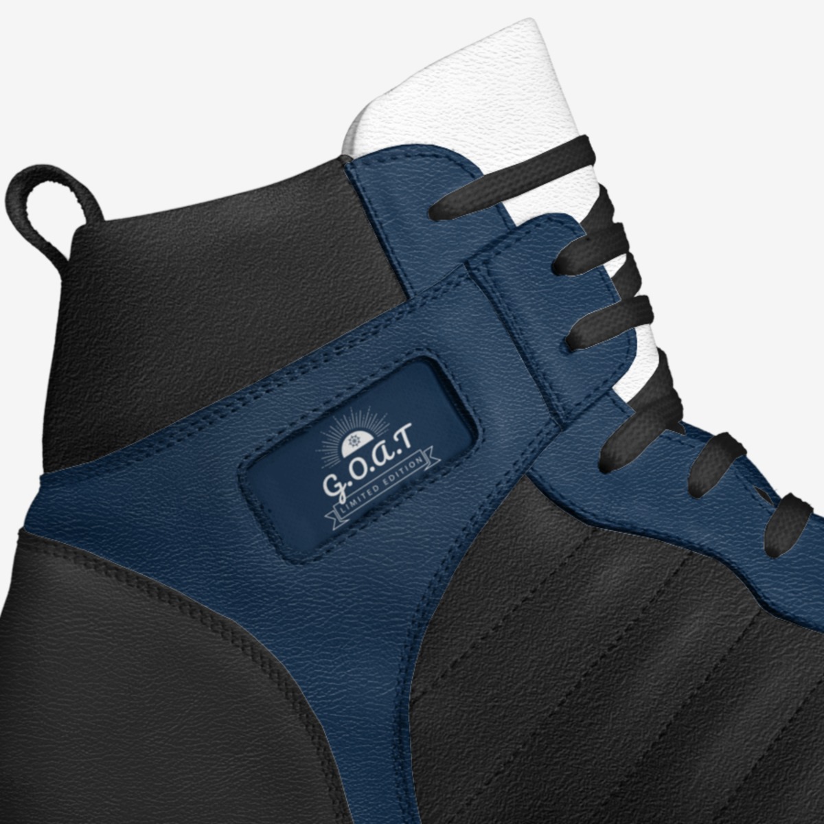 G.O.A.T custom made in Italy shoes by Eric Williamson | Detail view