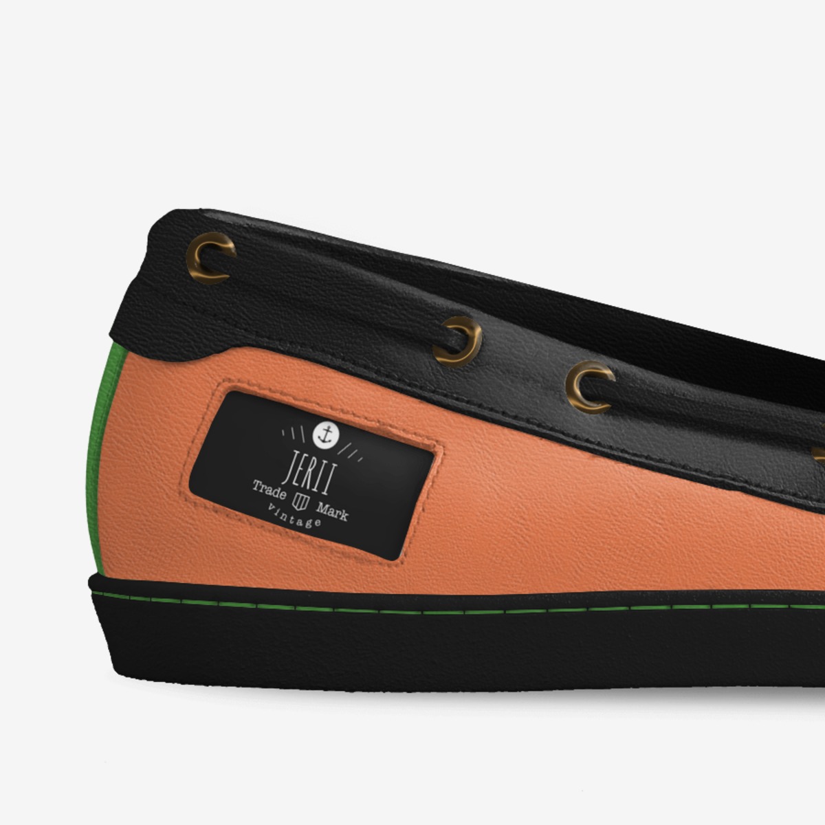 JERII custom made in Italy shoes by Evan Rusk | Detail view