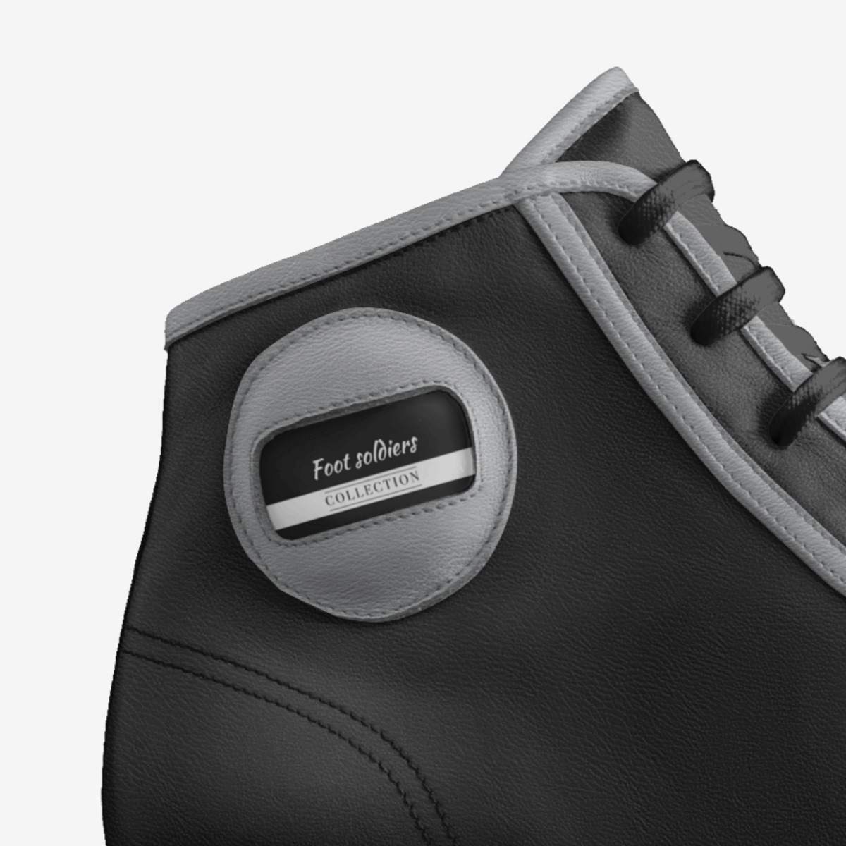 Foot soldiers custom made in Italy shoes by Sam | Detail view